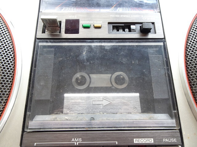 懐かしのラジカセ：ソニー「エナジー99」CFS-99のオーバーホール（その