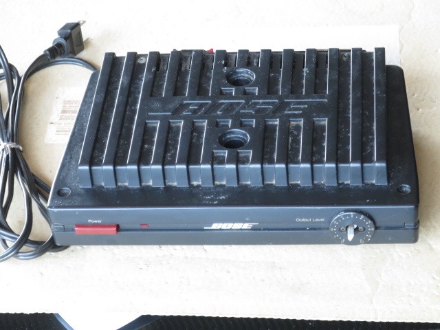 BOSEのパワーアンプMODEL1702の修理（その1：現状確認