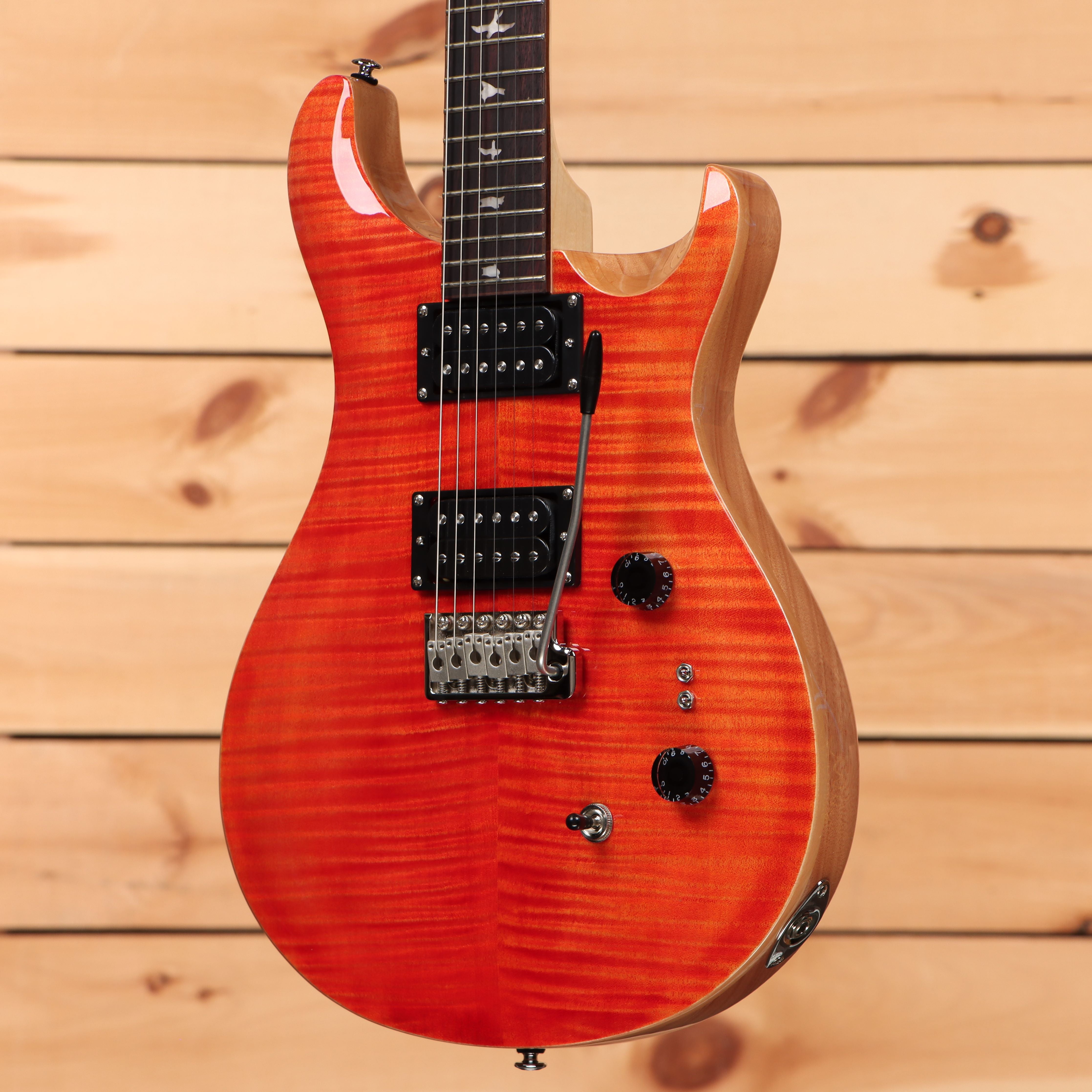 Paul Reed Smith SE Custom 24-08 - Blood Orange – Righteous Guitars