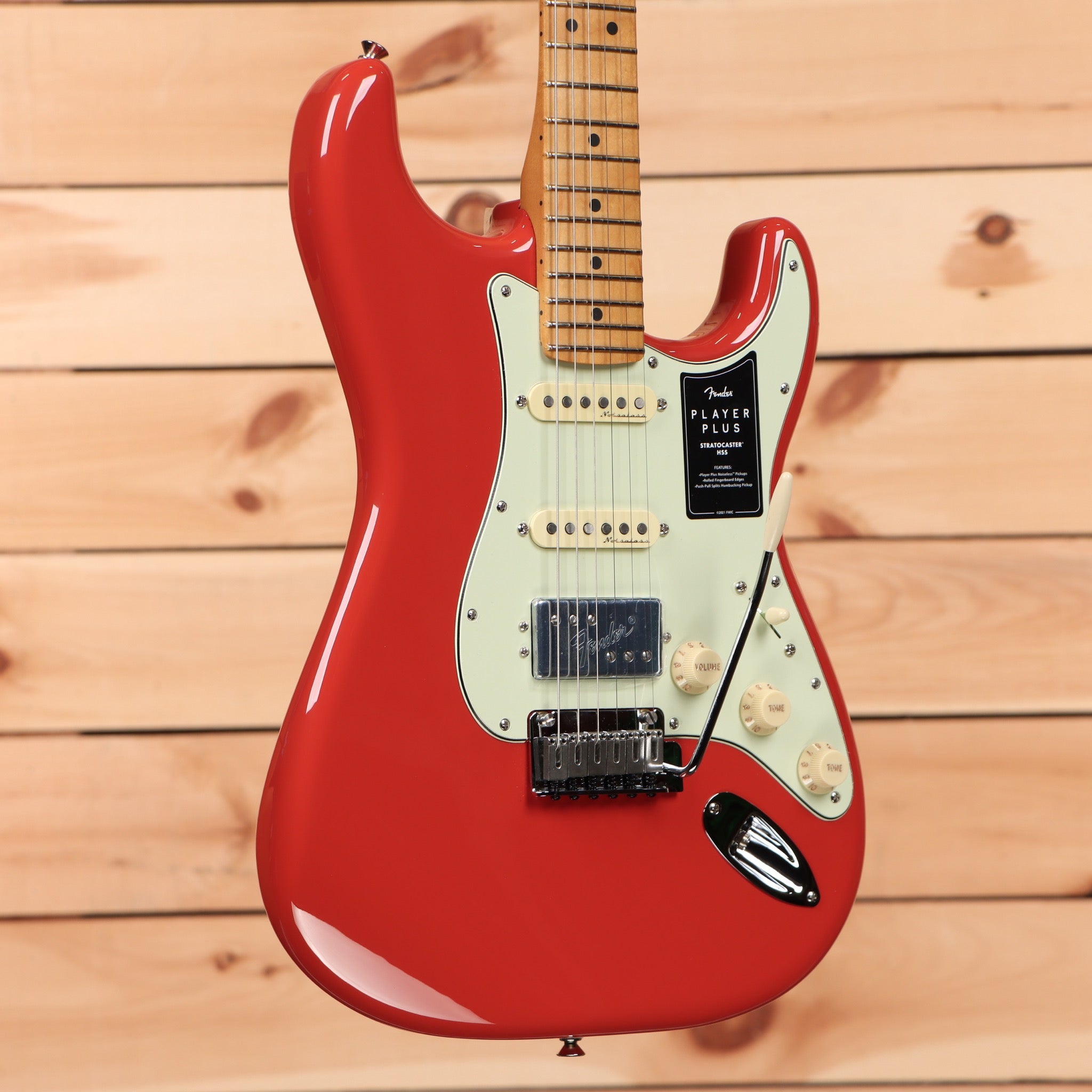Fender Player Plus Stratocaster HSS - Fiesta Red – Righteous Guitars