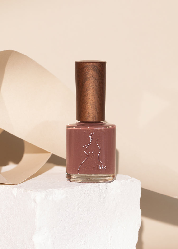 toffee lip gloss & nail polish set | rihka