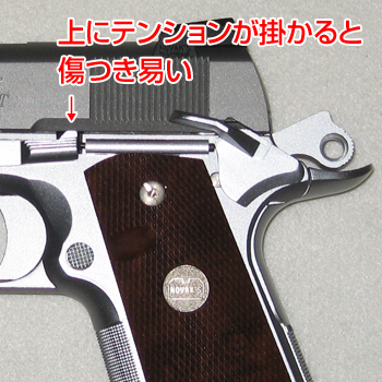 WA／NOVAKネクスト 4.25インチ・シルバー｜RIKSGUNS