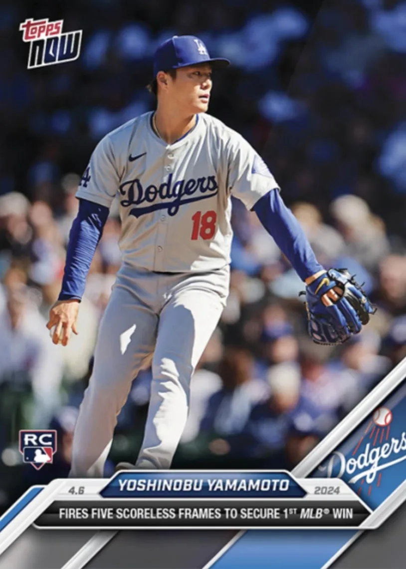2024ワールドシリーズ | 山本由伸ルーキーカード - Topps Ripped