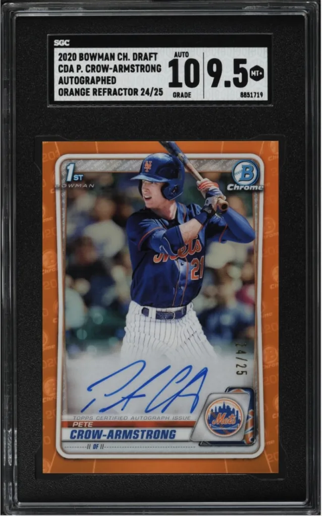 1st ボウマンカードをコレクション：MLB Prospects 2020-2025 - Topps