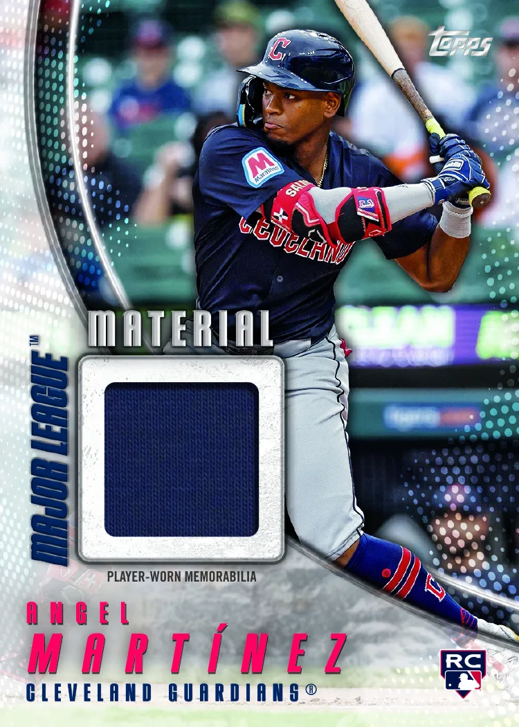 2025 Topps Baseball Series 2 メジャーリーグマテリアルカードを