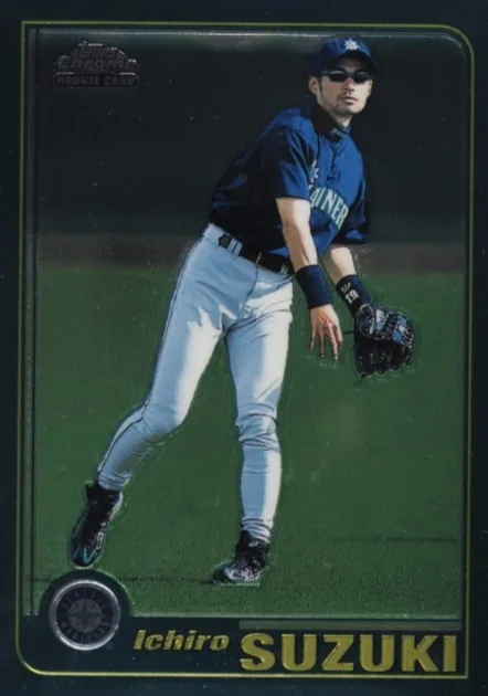 イチローのトップルーキーカード - Topps Ripped