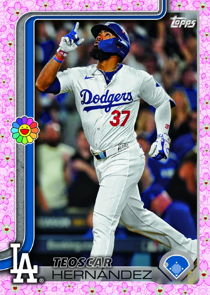 カブス×ドジャース 東京シリーズ限定 村上隆カード - Topps Ripped