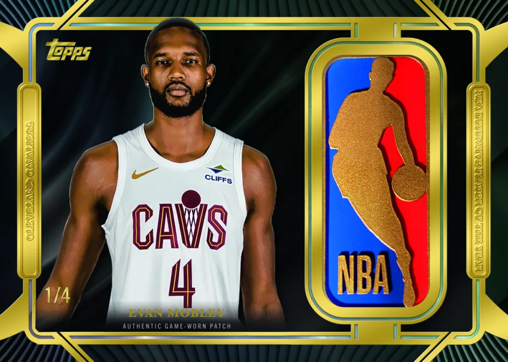 ゴールド NBA ロゴマン レリックカードを追え | 2025-26 Topps Chrome