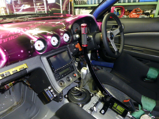 S14用、ワイヤー式サイドブレーキレバー,サイドレバー 切れ角ナックル