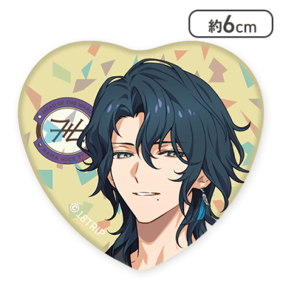 棗夜鷹】18TRIP ハート型缶バッジ〜Ev3ns＆L4mps〜 | オンライン