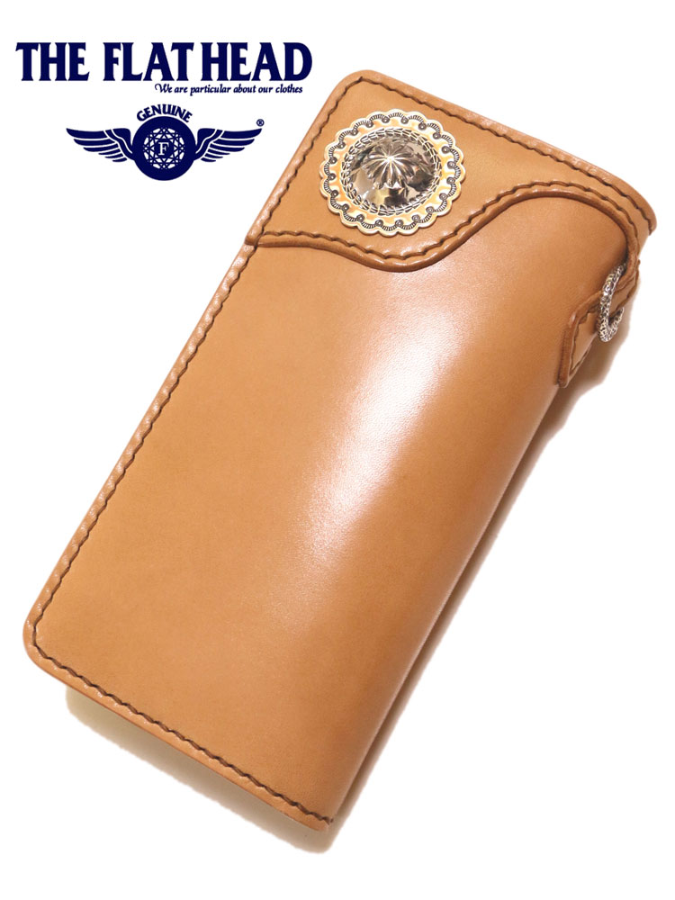 THE FLAT HEAD（フラットヘッド）手縫い多脂革 長財布 66000円＋税