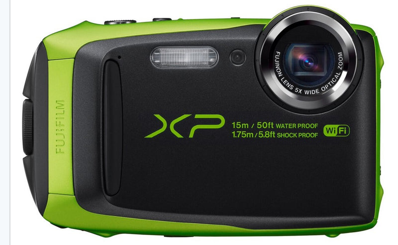 FujiFilm FinePix XP90 Waterproof Digital Camera (Lime Green
