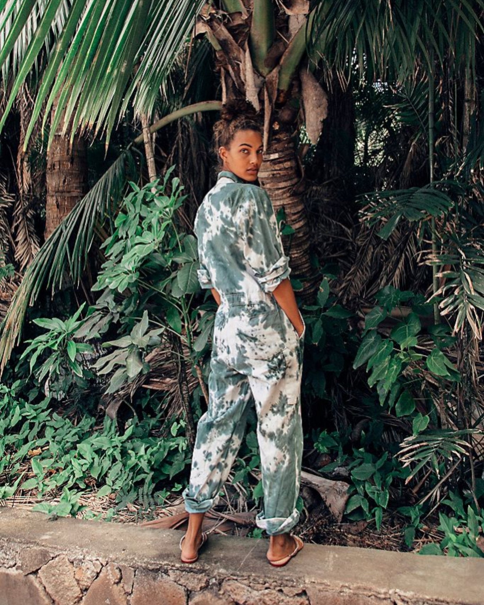 Coveralls in Moss | Riverside Tool & Dye – riverside tool & dye