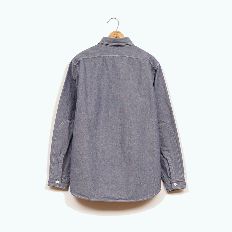 Nigel Cabourn Lybro Japanese Chambray Work Shirt – Rivet Clothing