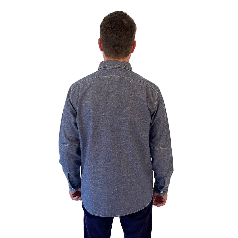 Nigel Cabourn Lybro Japanese Chambray Work Shirt – Rivet Clothing