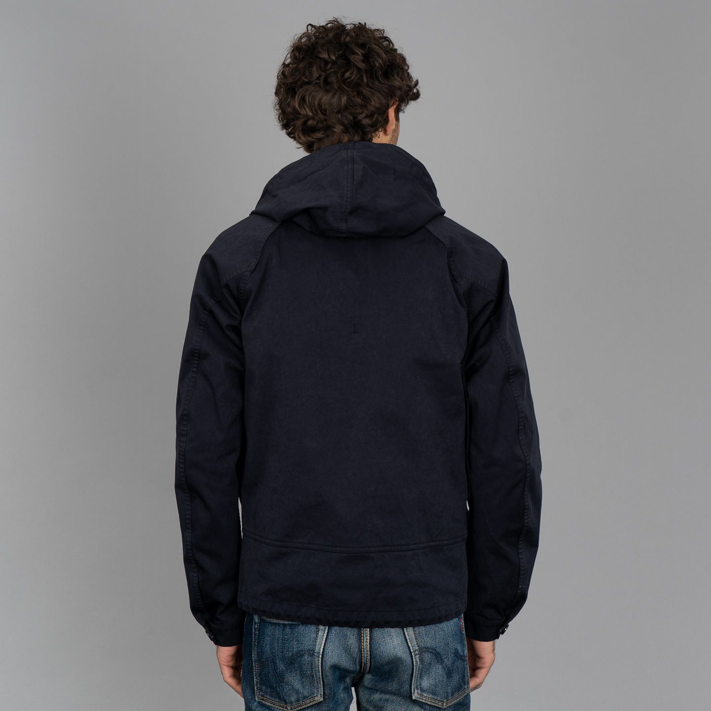 Garment Dyed Anorak Navy - Ten c | Rivet & hide