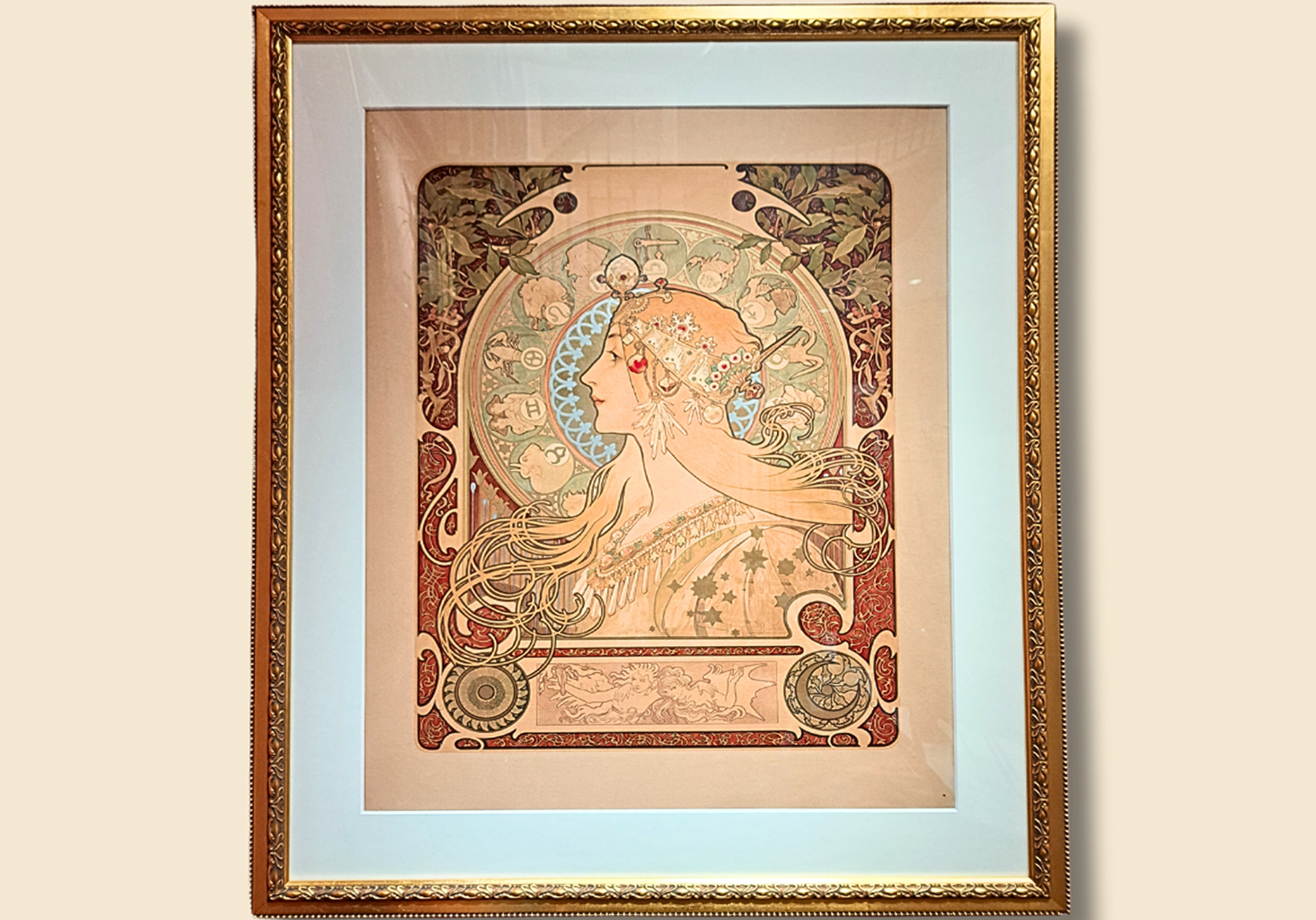 アルフォンス・ミュシャ≪黄道十二宮≫（1896） - 19世紀末の