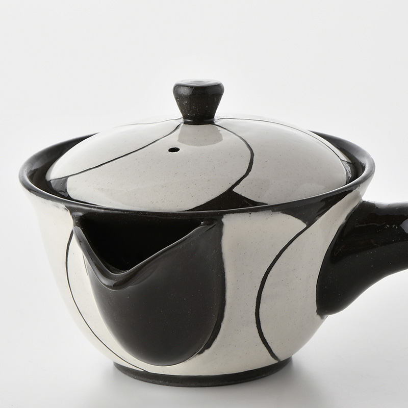 利左エ門窯直販オンラインストア公式 / NEZIRI・梅 雀口急須（網付）