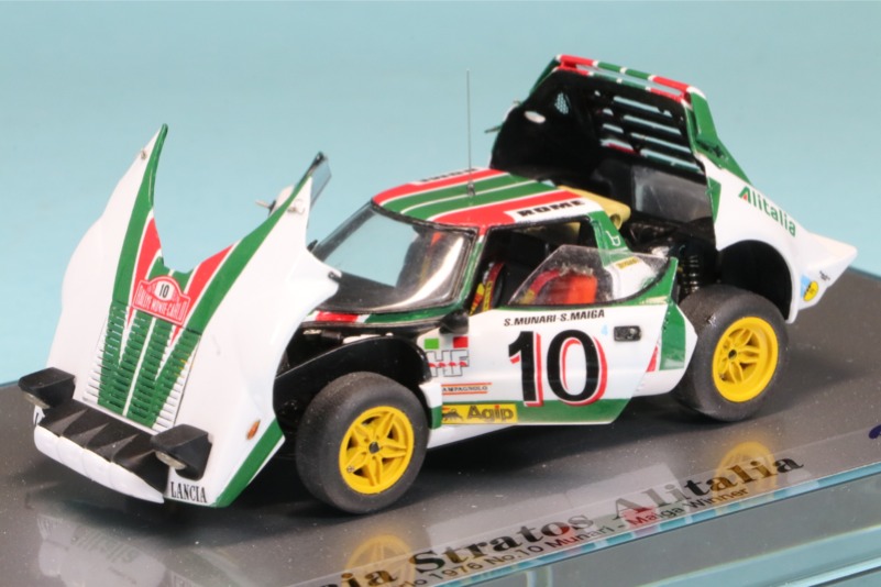受注製作見本] ロムファクトリー 1/43 ランチア ストラトス アリタリア