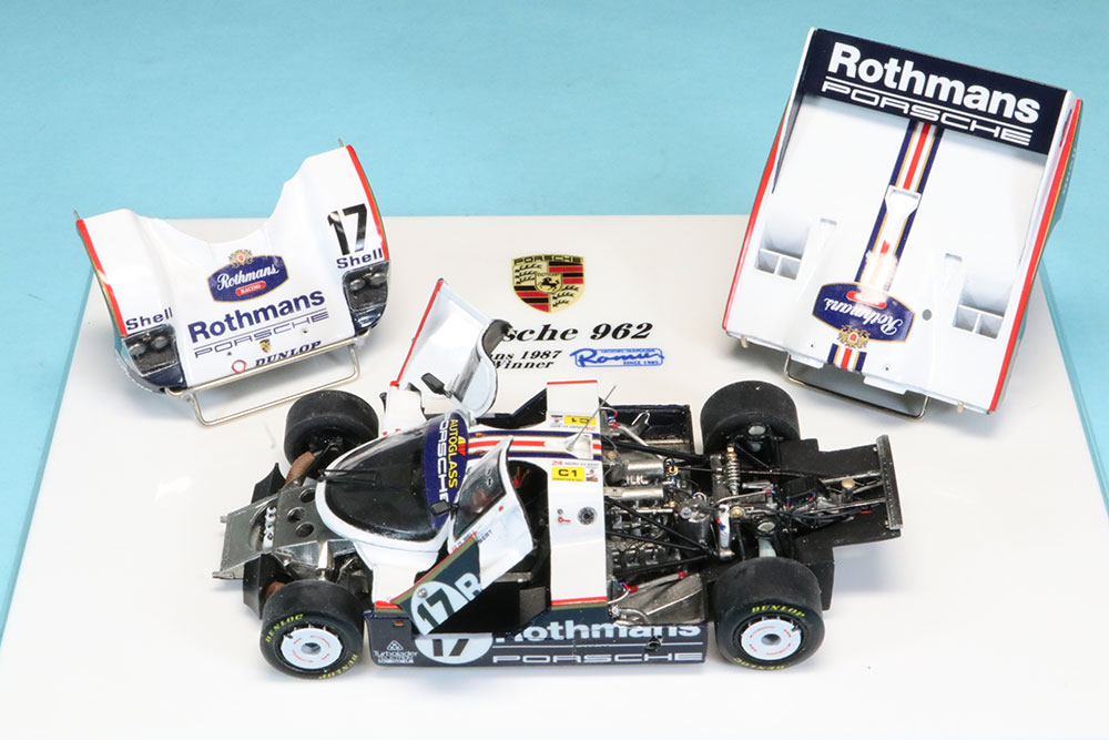 ロムファクトリー 1/43 ポルシェ 962C Ver.B ロスマンズ ルマン 1987