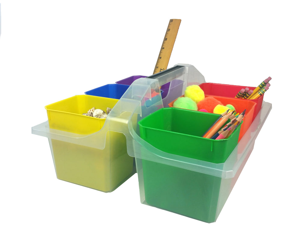 Large Caddy with 6 Containers – Romanoff Products