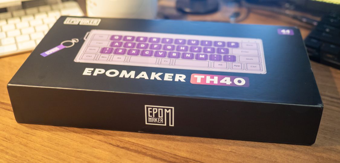 40%キーボード『Epomaker TH40』お写真＆所感