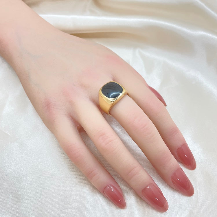 K18 リング オニキス CJ0391 – ジュエリーショップ ロンド