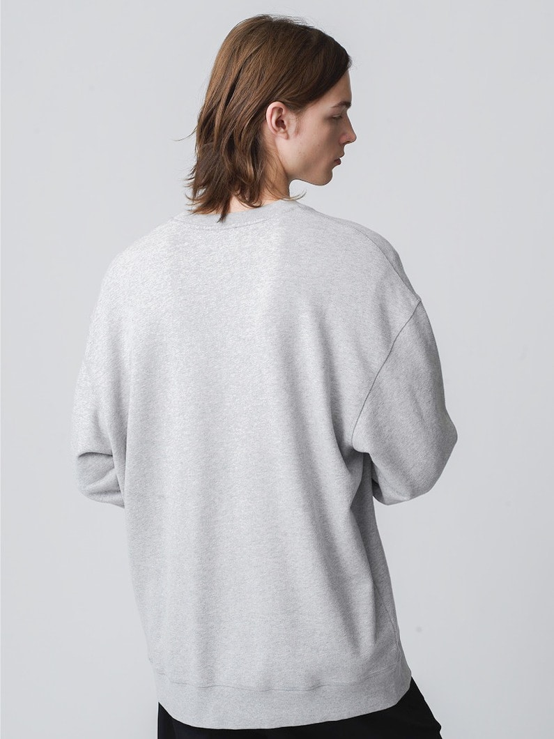 ループバック ルーズフィット スウェットプルオーバー｜SUNSPEL