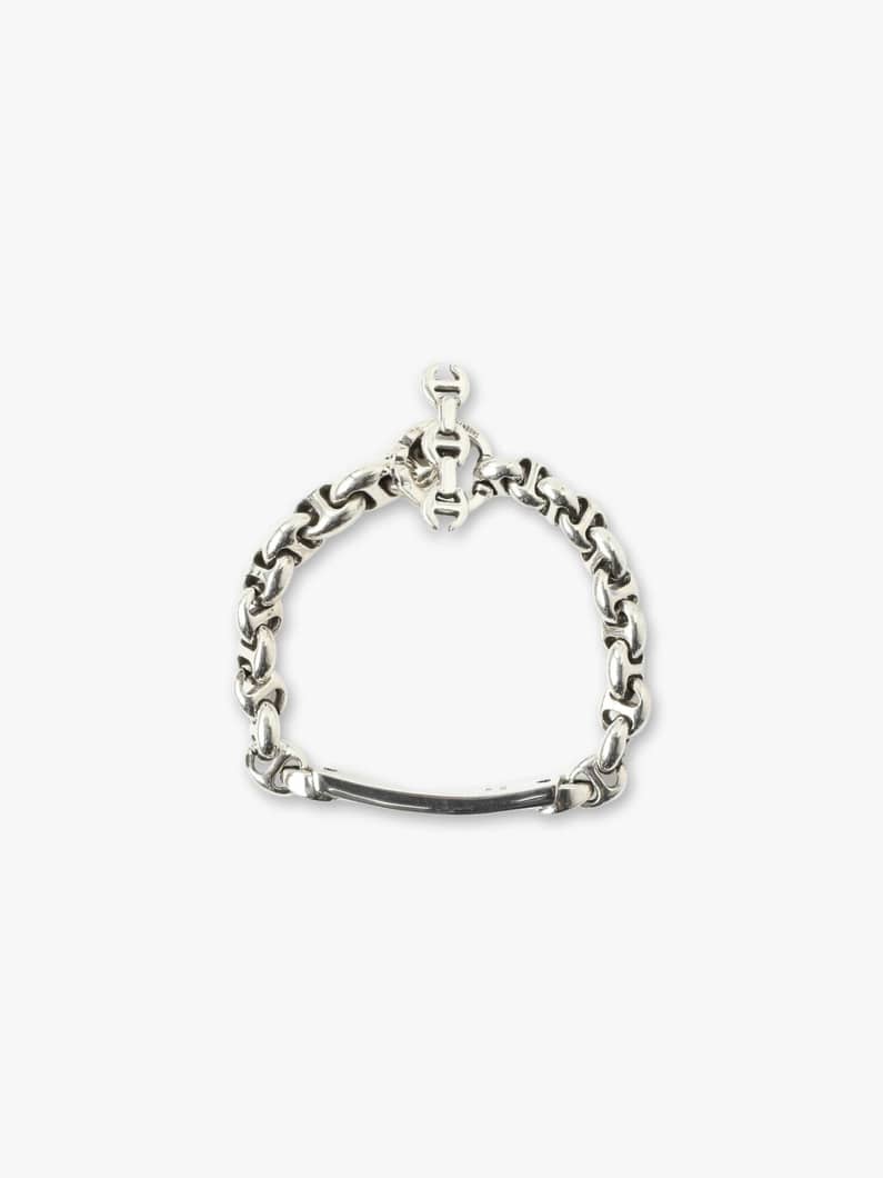 10ミリ オープンリンク モノグラム ブレスレット｜HOORSENBUHS