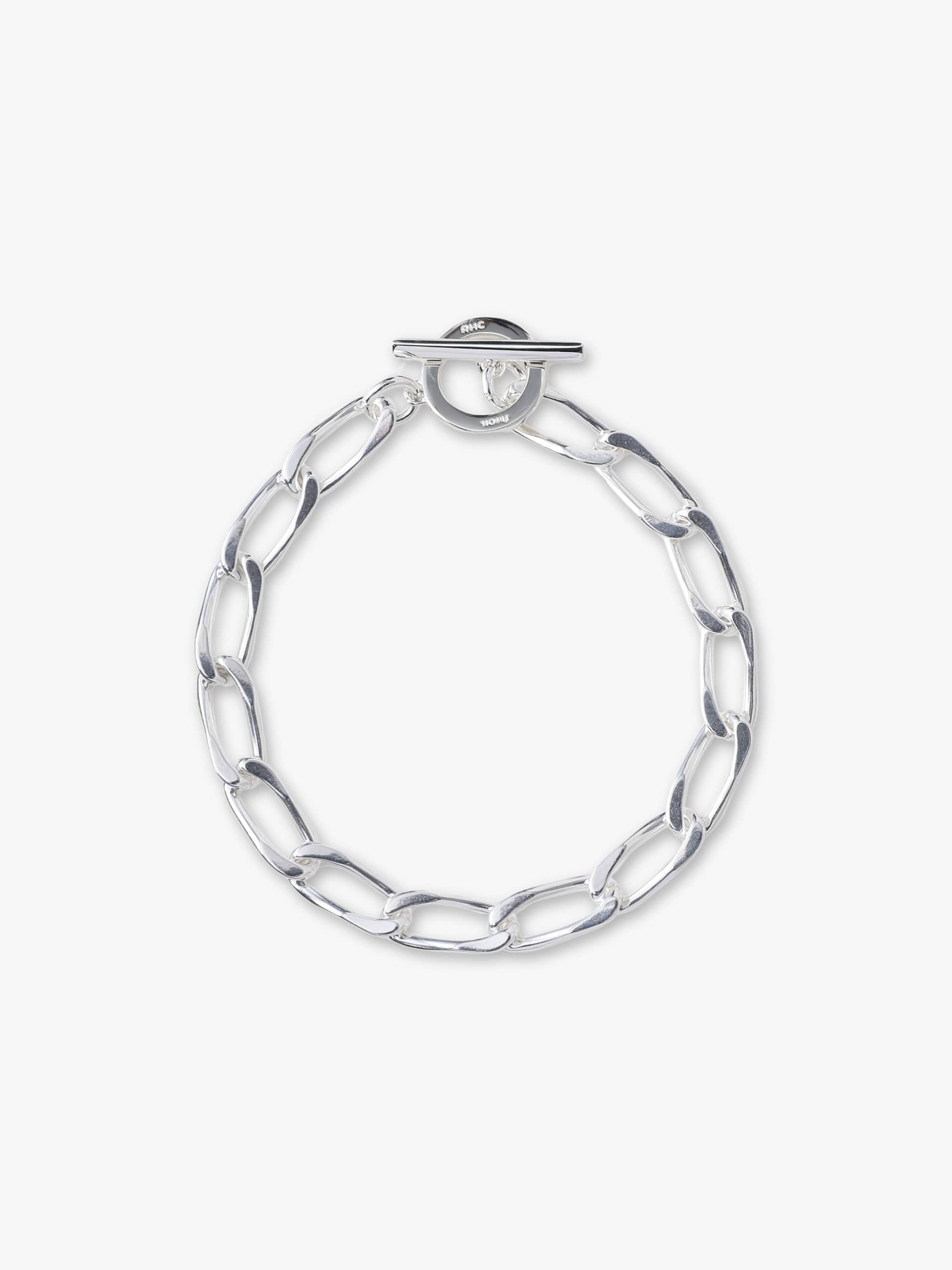 シルバー ロングカーブ ブレスレット（L）｜I'M OK for RHC(アイム