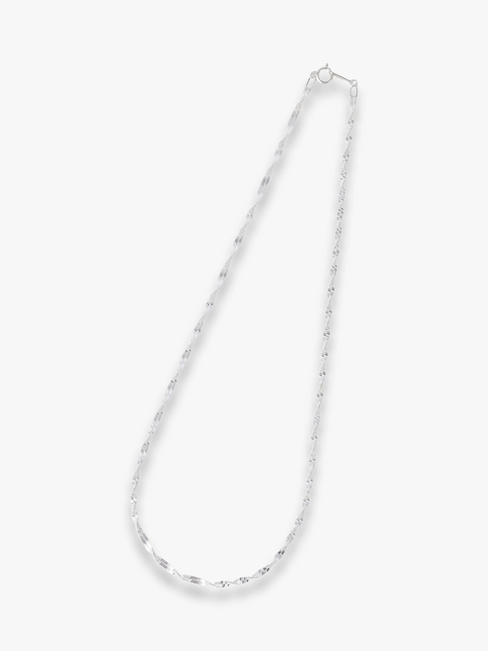 スクリューチェーン ネックレス（40cm）｜I'M OK(アイムオーケー)｜Ron