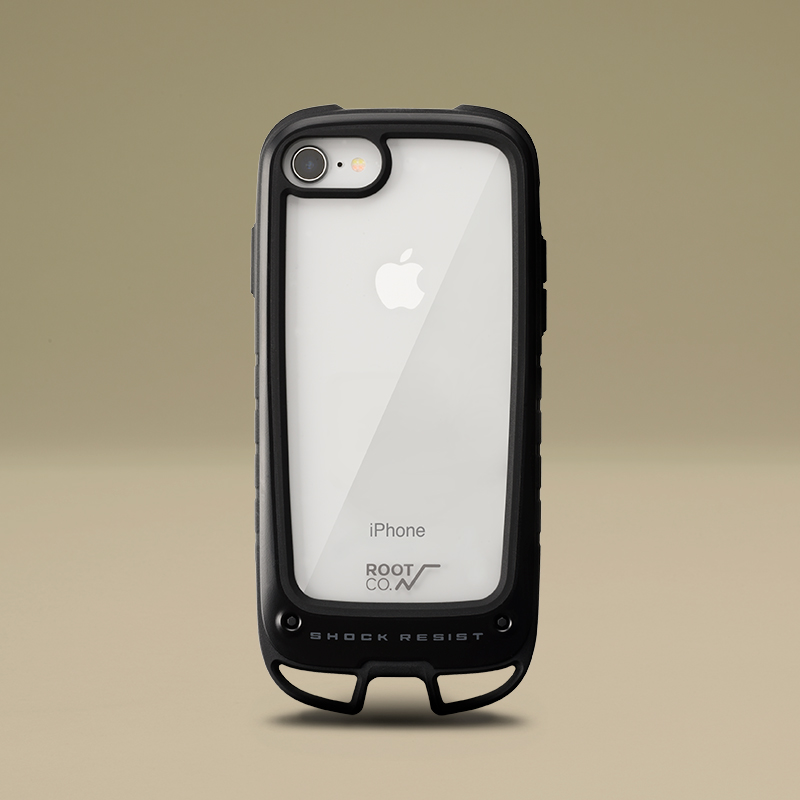 Shock Resist Case ＋Hold. for iPhoneSE3(第3世代/2022)/SE2(第2世代