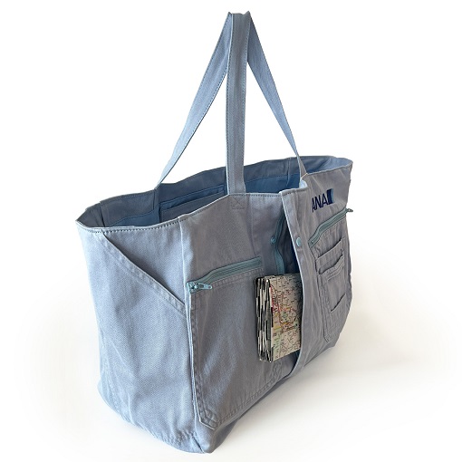 ANA整備士の作業着を再利用したトートバッグの販売開始 ～世界に一つ