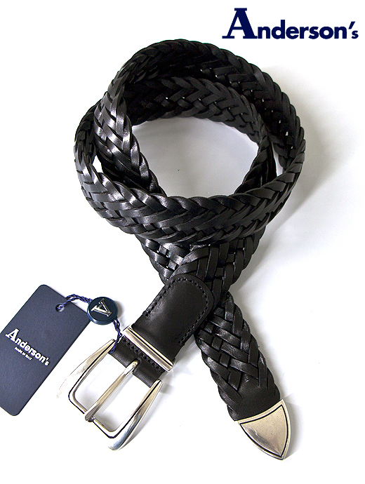 商品詳細ページ | Anderson's/アンダーソンズ メッシュレザーベルト