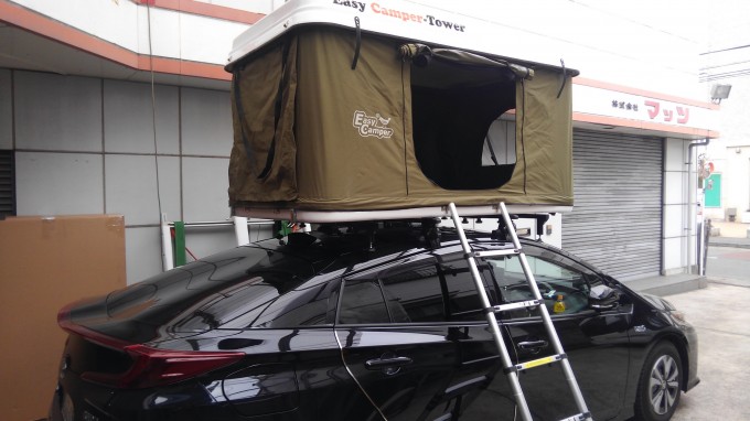 ルーフテント イージーキャンパー タワー - ルーフテント・車上泊総合