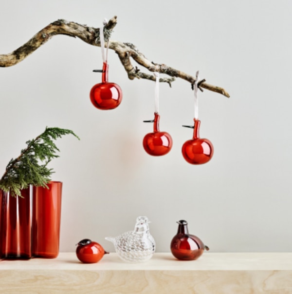 今だけクーポン配布中】イッタラ アップル オーナメント 3個セット