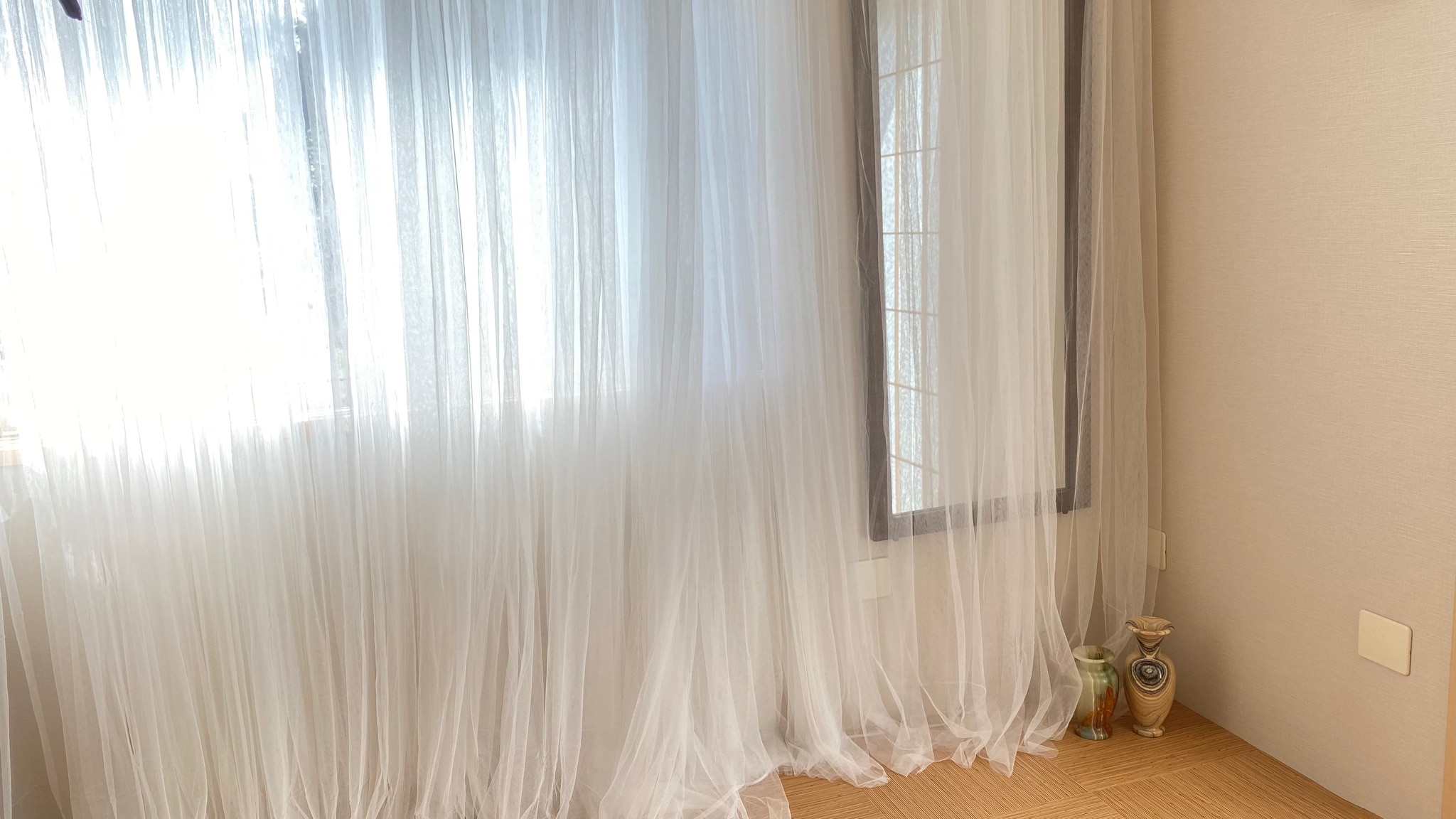 IKEA/イケア/通販]LILL リル ネットカーテン1組, ホワイト【幅280x長さ