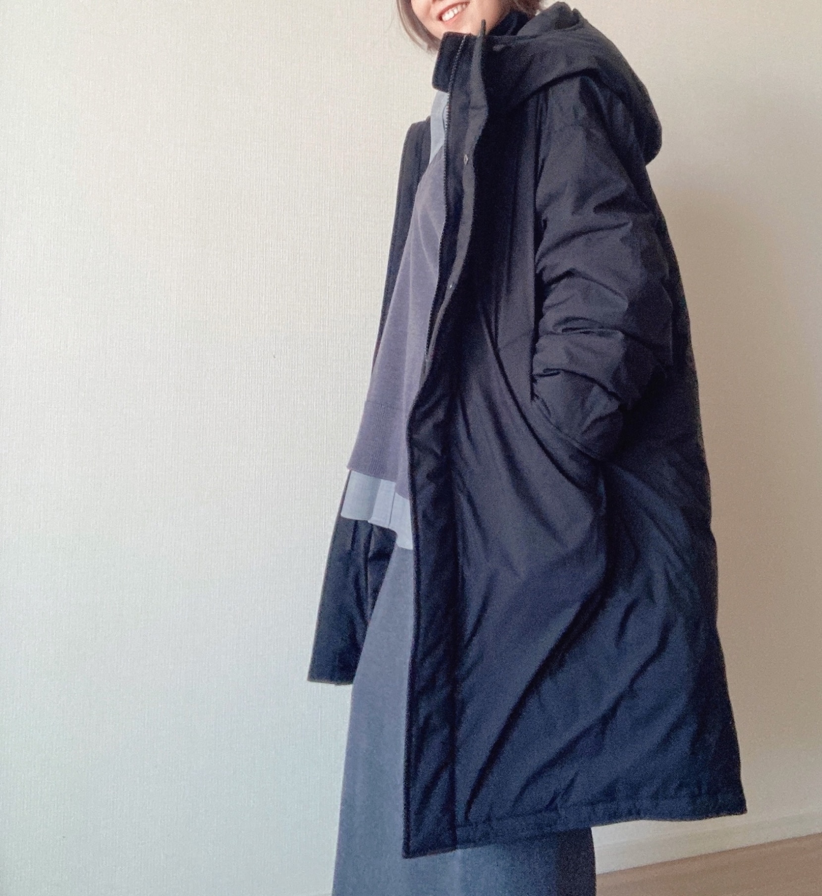 SALE／30%OFF】Spick & Span 撥水フーデッドダウンコート スピック