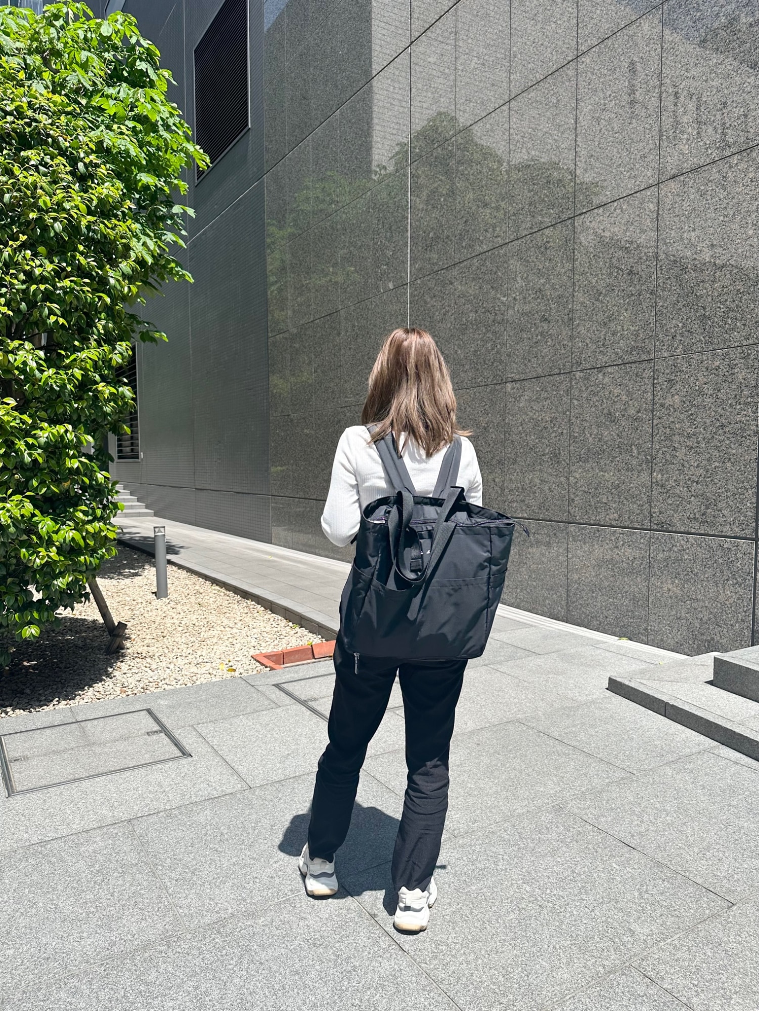 agnes b. ENFANT ロゴ ペアレンツバッグ マザーズバッグ アニエスベー