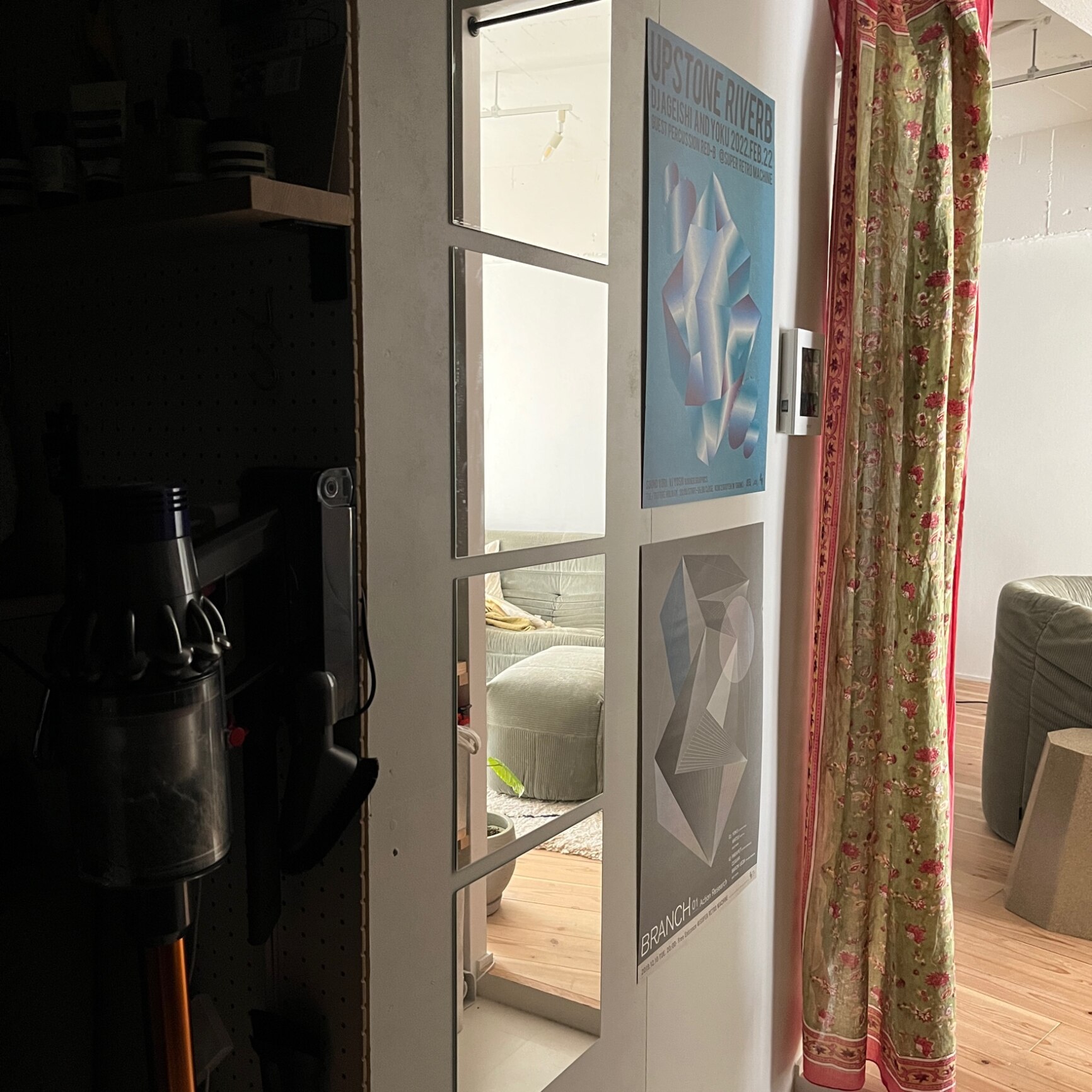 IKEA イケア ミラー 30x30cm 4ピース m90542381 BLODLONN ブロドロン