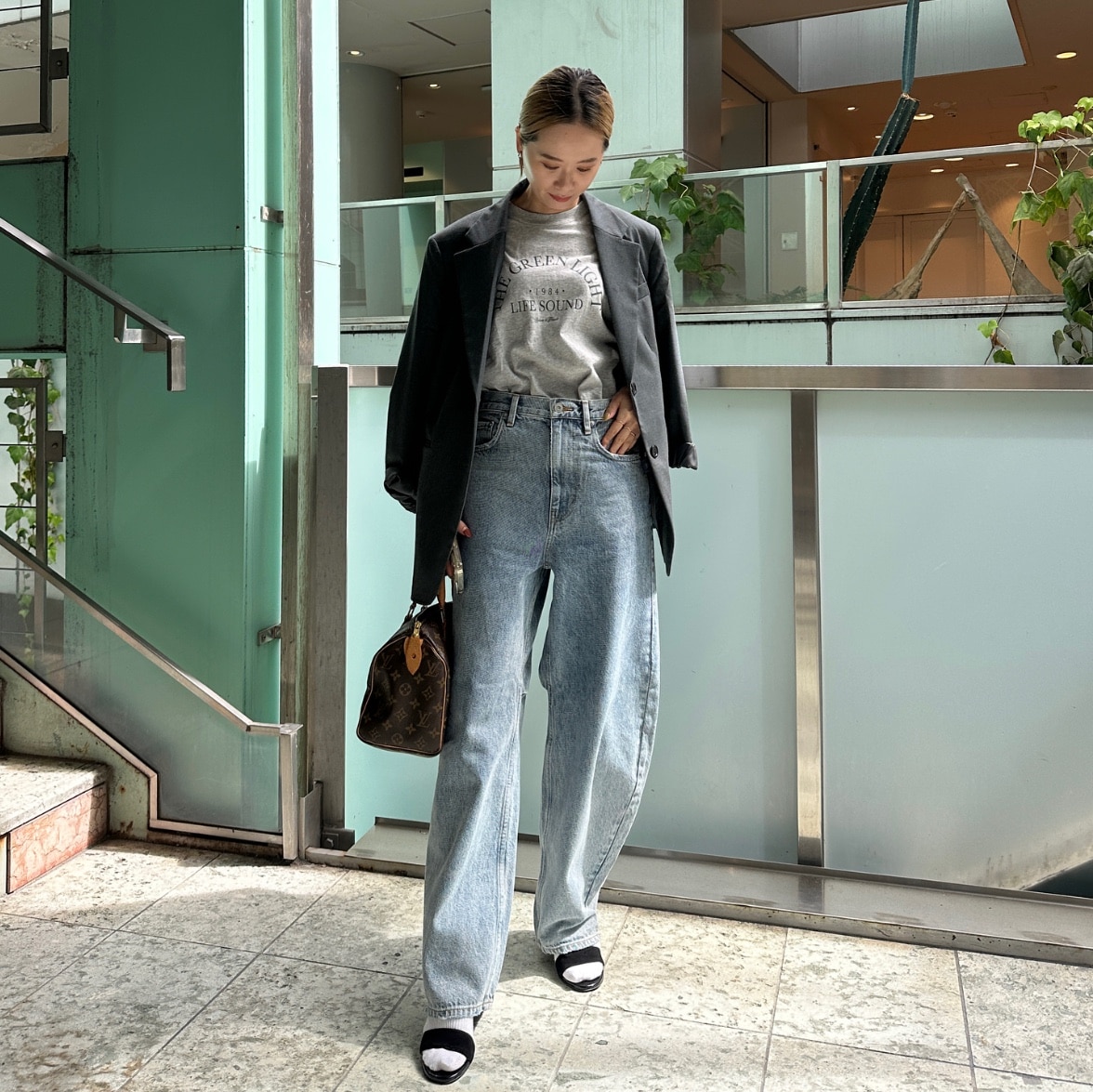 Curensology ＜&RC＞カーヴィーデニムパンツ カレンソロジー パンツ