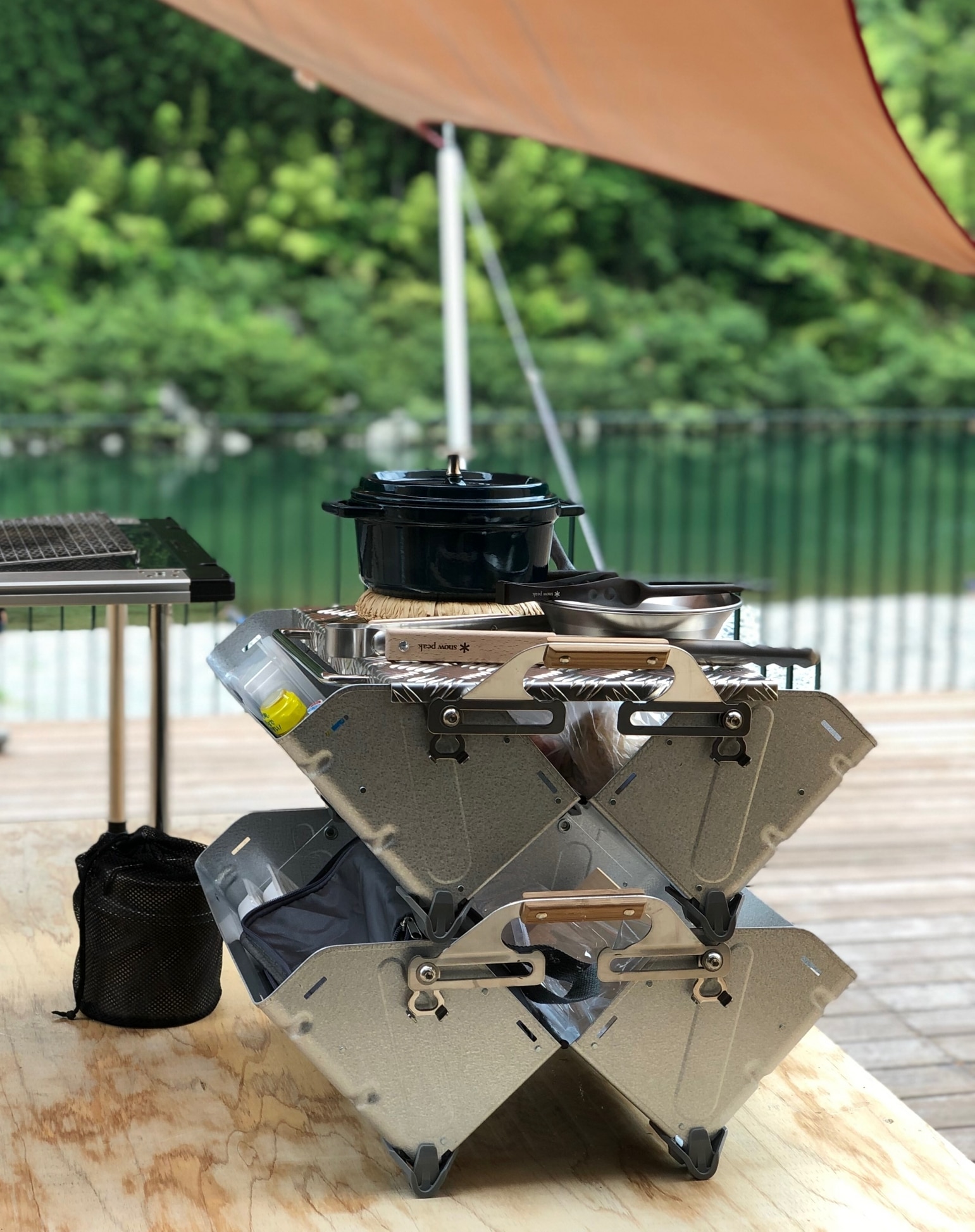 SALE】スノーピーク シェルフコンテナ25 snow peak Shelf Container 25