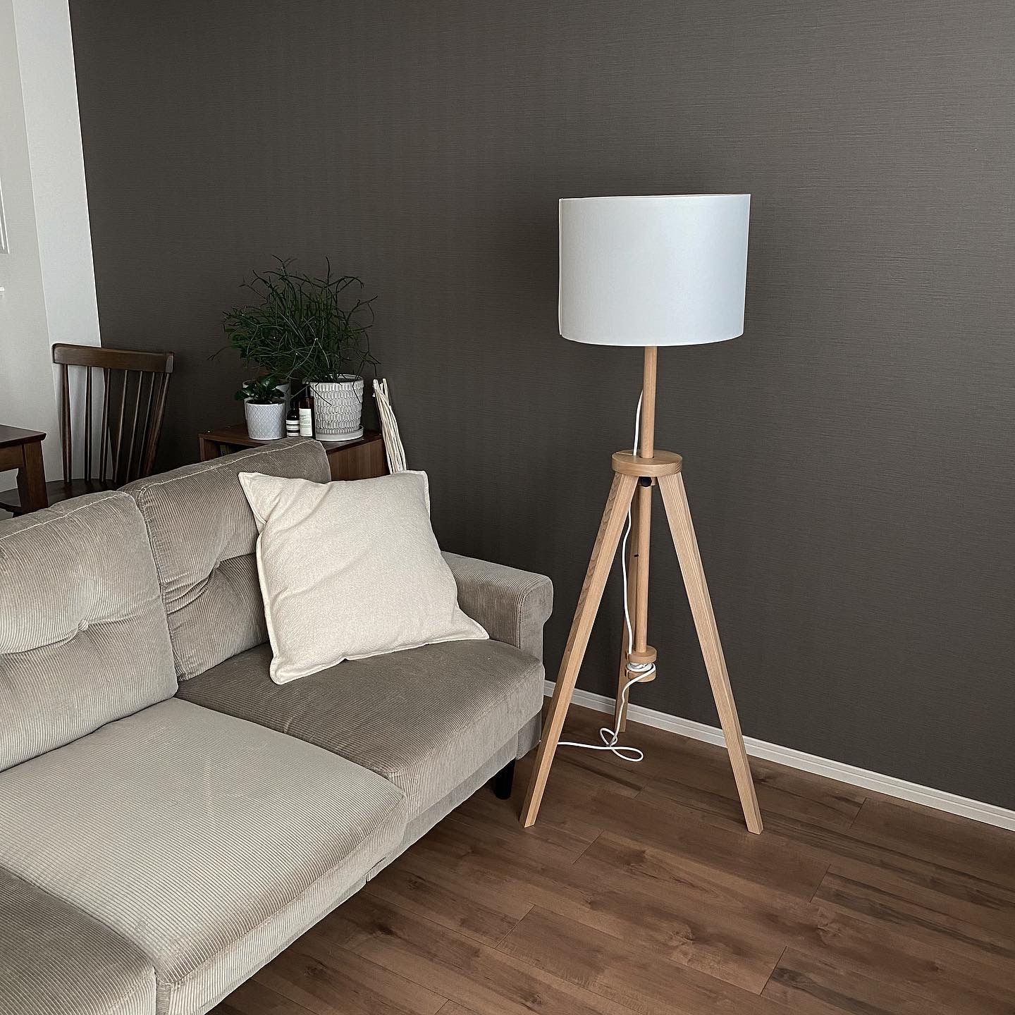 IKEA - イケア -】LAUTERS -ラウテルス- テーブルランプ アッシュ