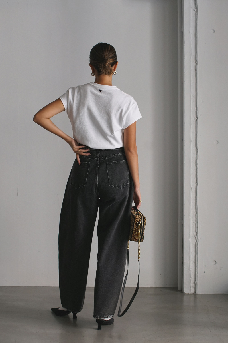 room306 CONTEMPORARY / Curve Black Denim Pants