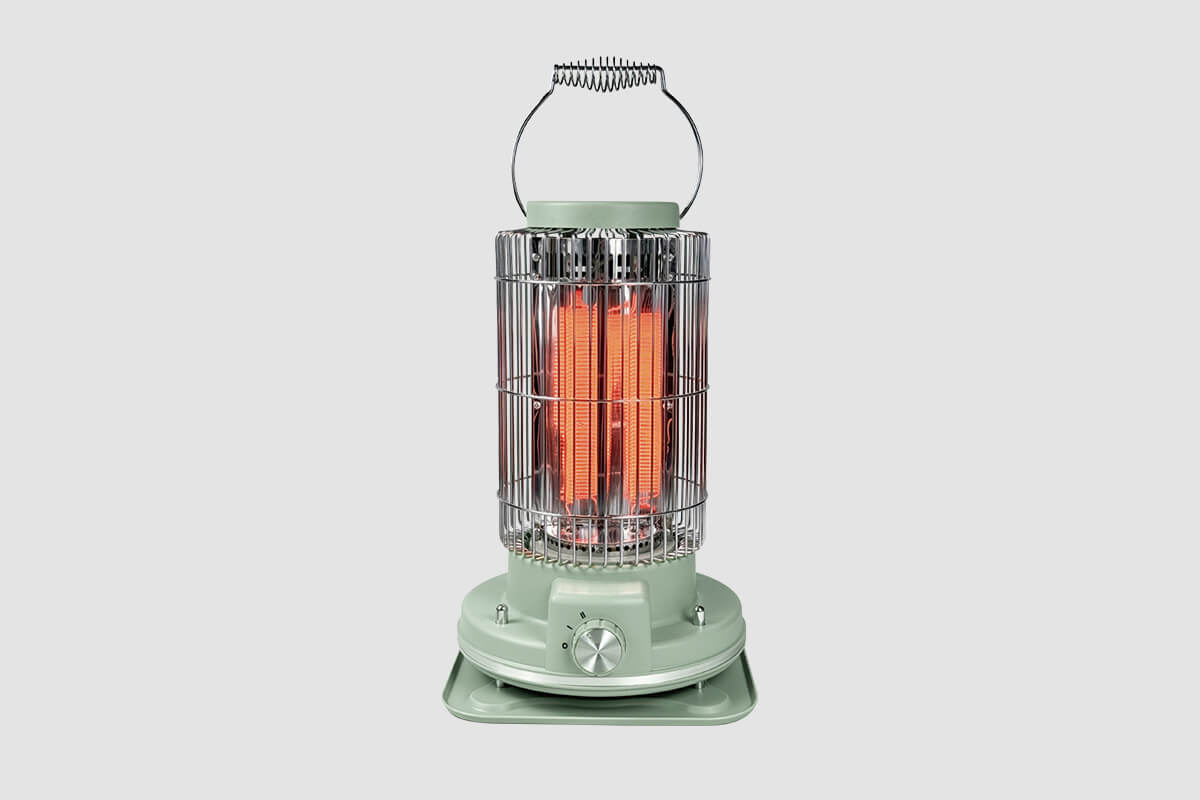 レトロ調電気ストーブ - ROOMMATE