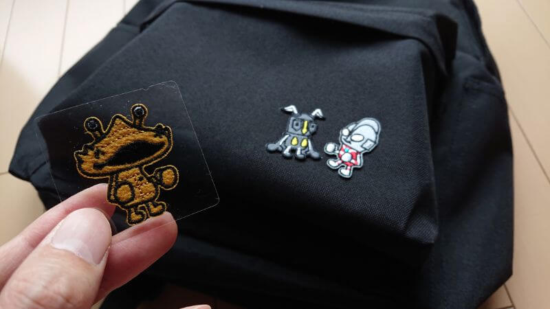 ワッペンで無印のリュックをアレンジするよ | rooms19