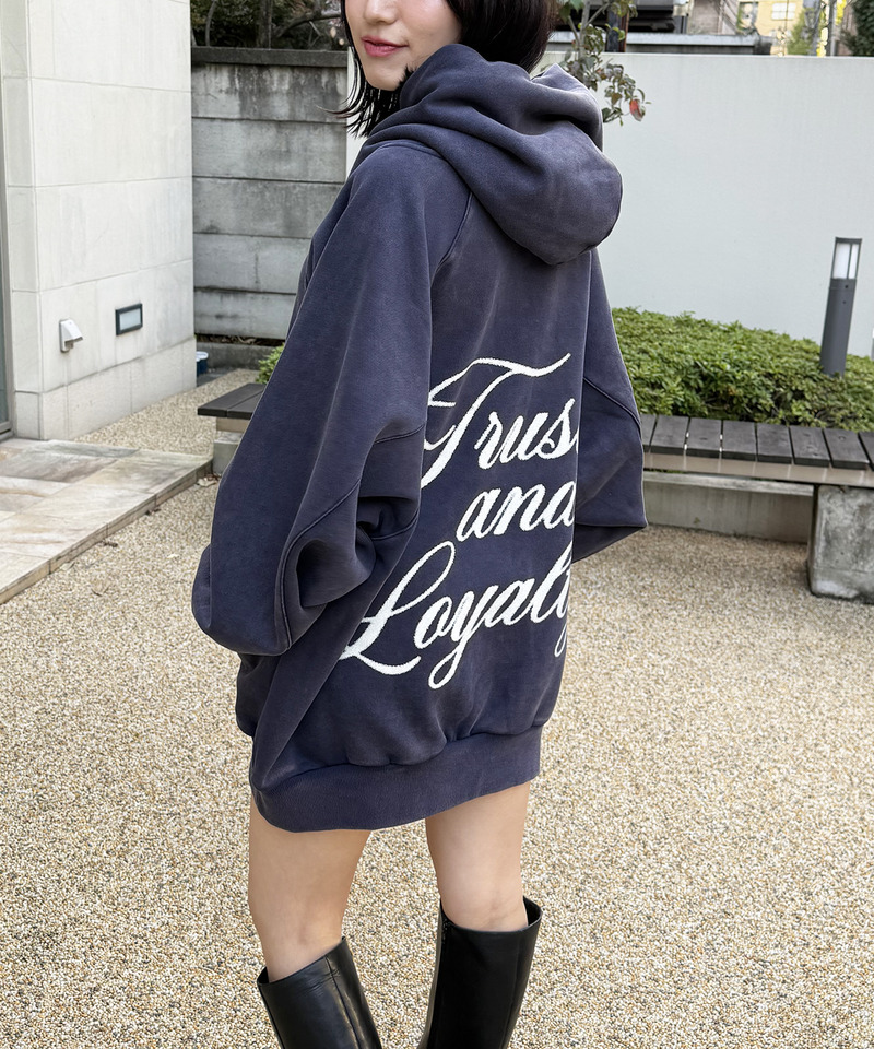 ピグメントドルマンパーカーワンピース｜SPIRALGIRL スパイラルガール