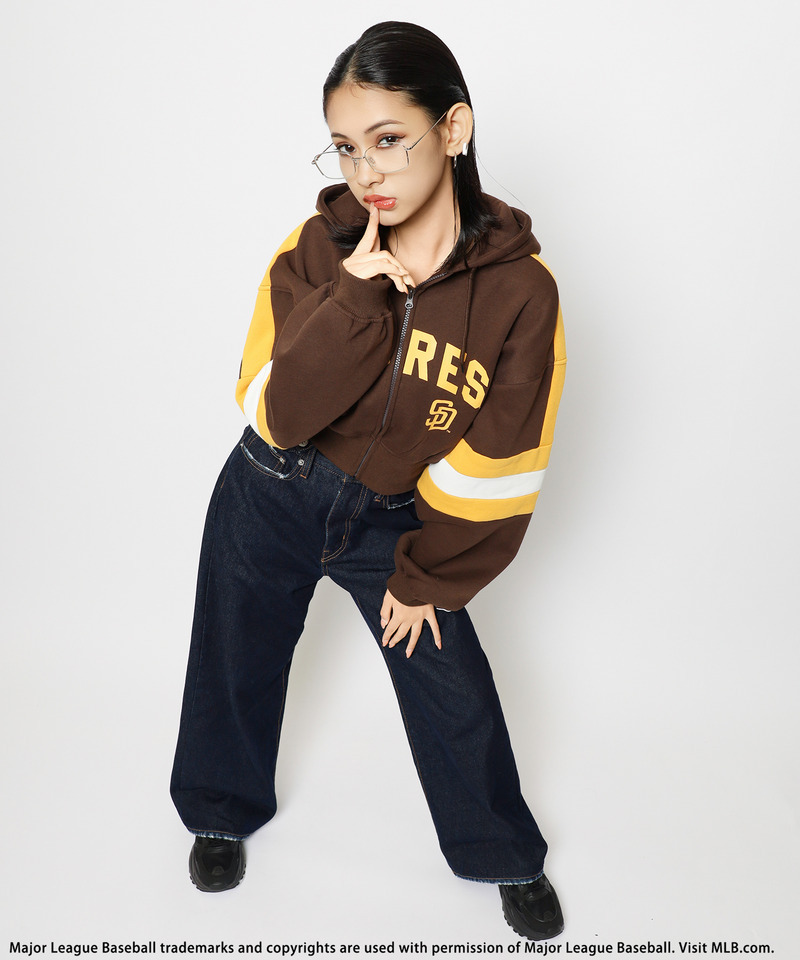 MLB】配色ロゴZIPパーカー｜BACK TO THE FIELD バックトゥザフィールド