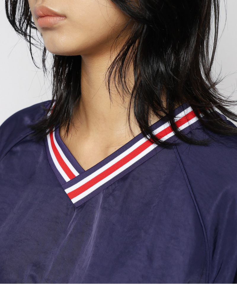 MLB】刺しゅうロゴナイロンプルオーバー｜BACK TO THE FIELD バック