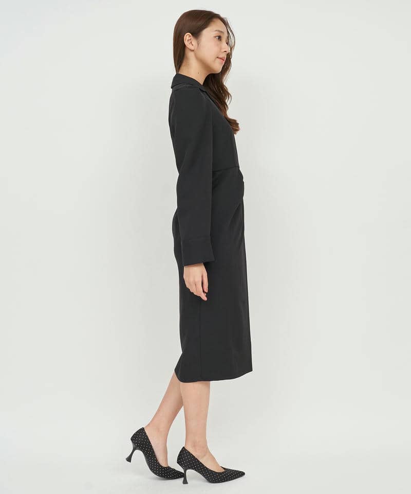 ウエストタックケープワンピース｜ROYAL PARTY ロイヤルパーティー